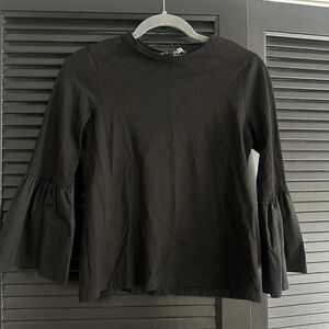 English Factory Black Long Sleeve Top